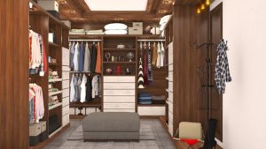 closet clothes interior 